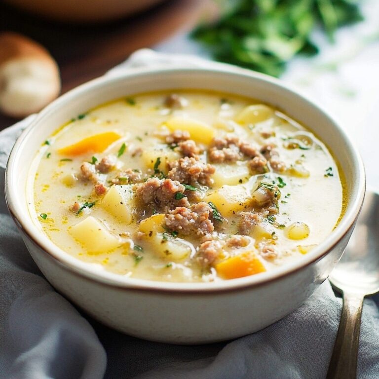 Sausage Potato Soup Recipe