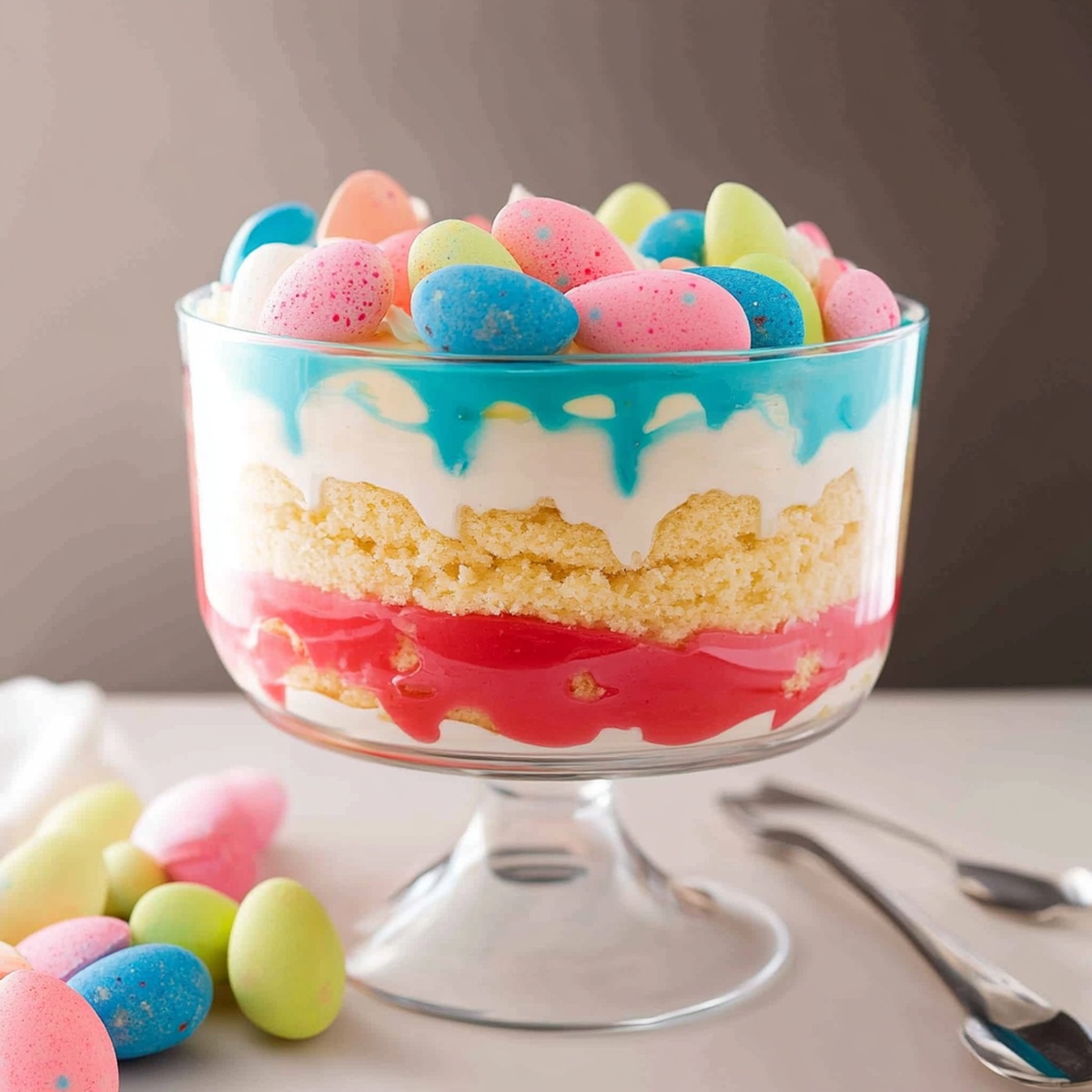 Stunning Easter Trifle Dessert Recipe