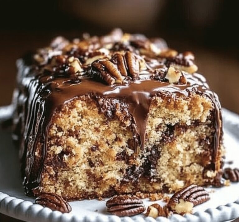 German Chocolate Pecan Pound Cake Recipe
