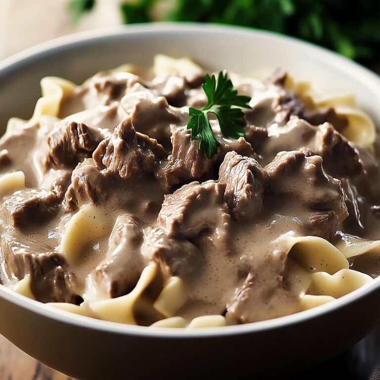 Hearty Crock Pot Beef Stroganoff Recipe