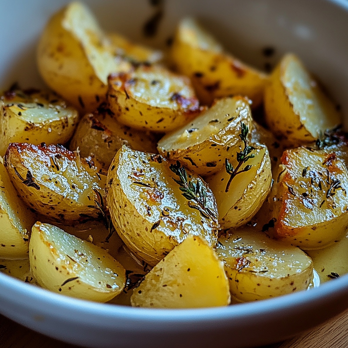 Lemon Greek Potatoes Recipe