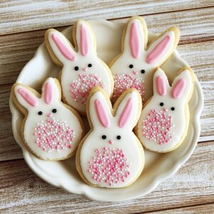 Adorable Easter Bunny Sugar Cookies Recipe