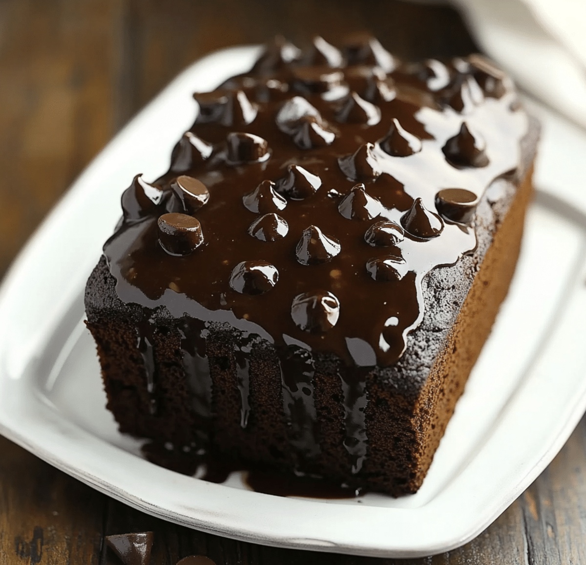 Hot Fudge Brownie Bread Recipe