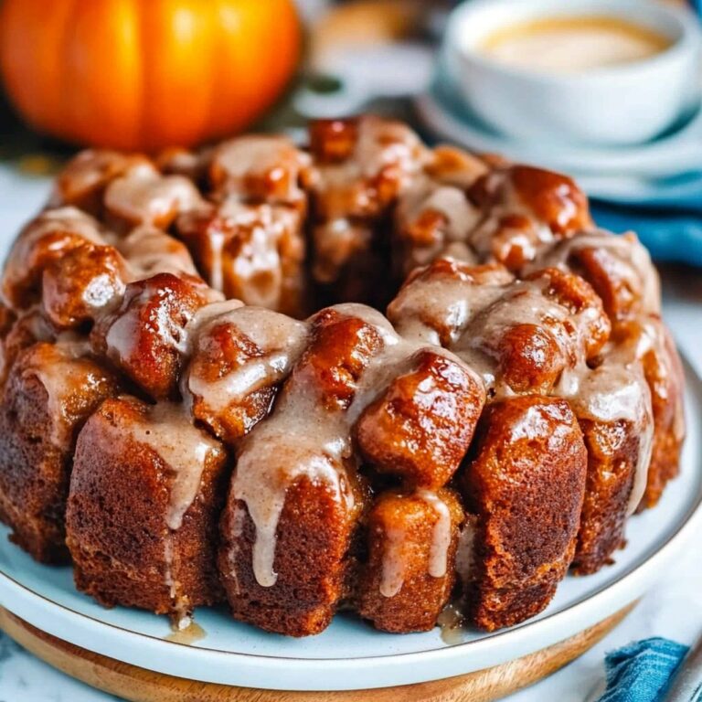 Gooey Pumpkin Spice Monkey Bread Recipe
