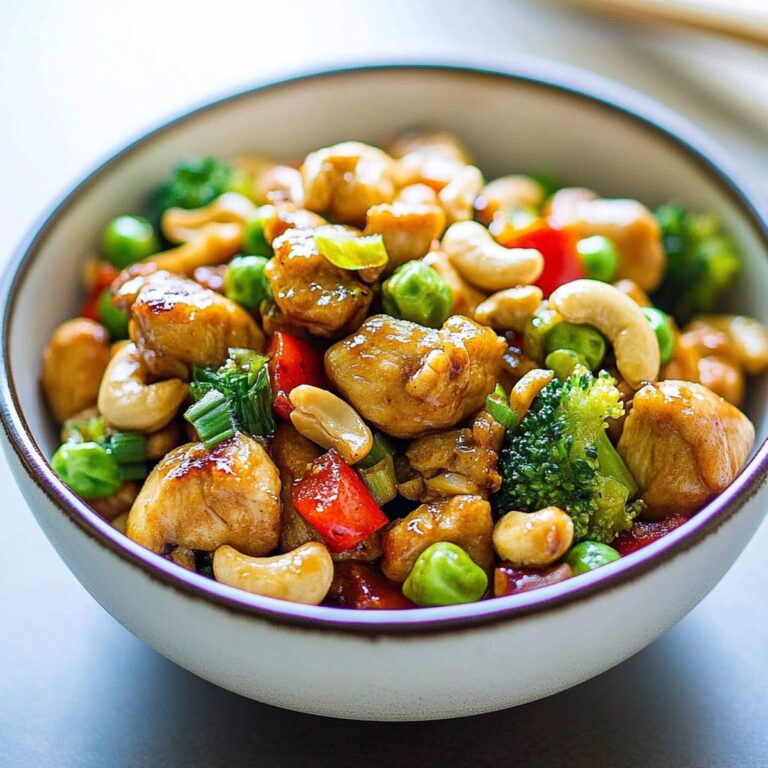 Tender Cashew Chicken Recipe