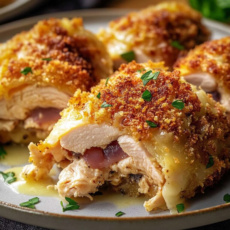 Oven Chicken Cordon Bleu Recipe