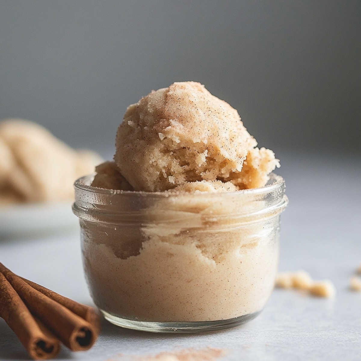 No Bake Edible Snickerdoodle Cookie Dough Recipe