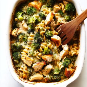 Healthier Broccoli Chicken Casserole Recipe