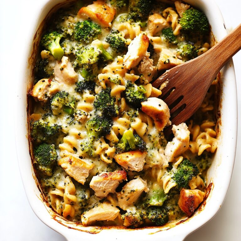 Healthier Broccoli Chicken Casserole Recipe