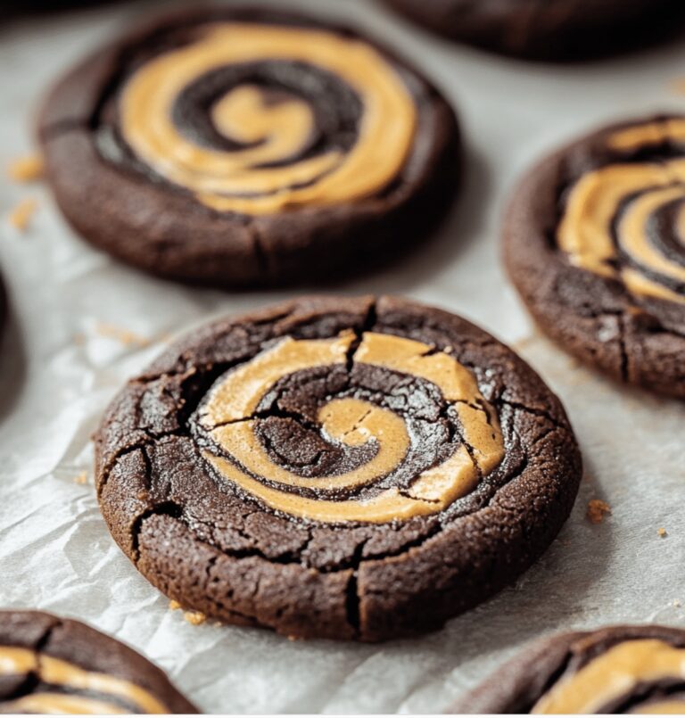 Irresistible Chocolate Peanut Butter Swirl Cookies Recipe