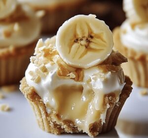 No-Bake Mini Banana Cream Pies Recipe