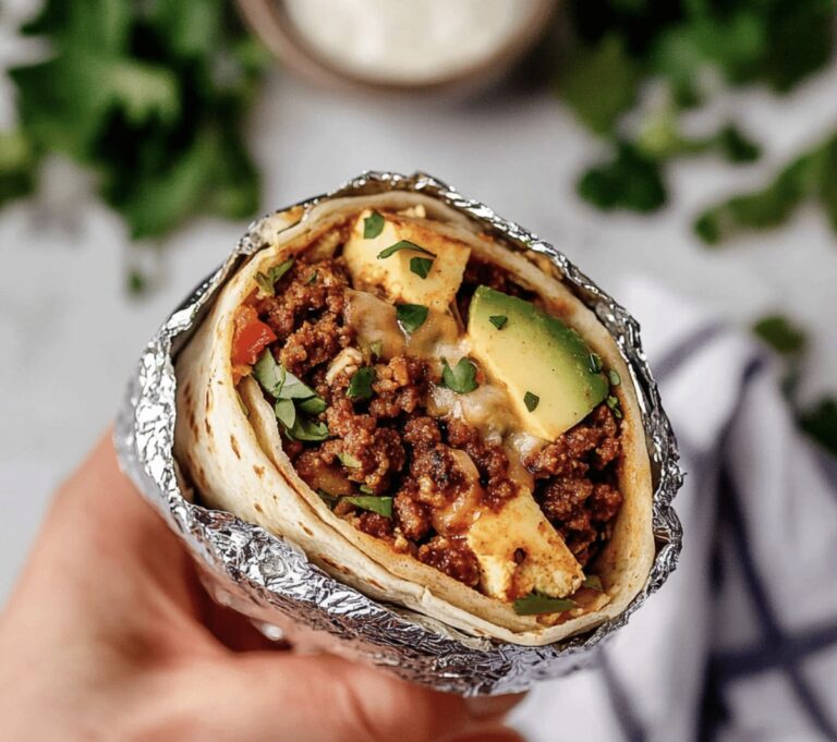Chorizo Breakfast Burrito Recipe