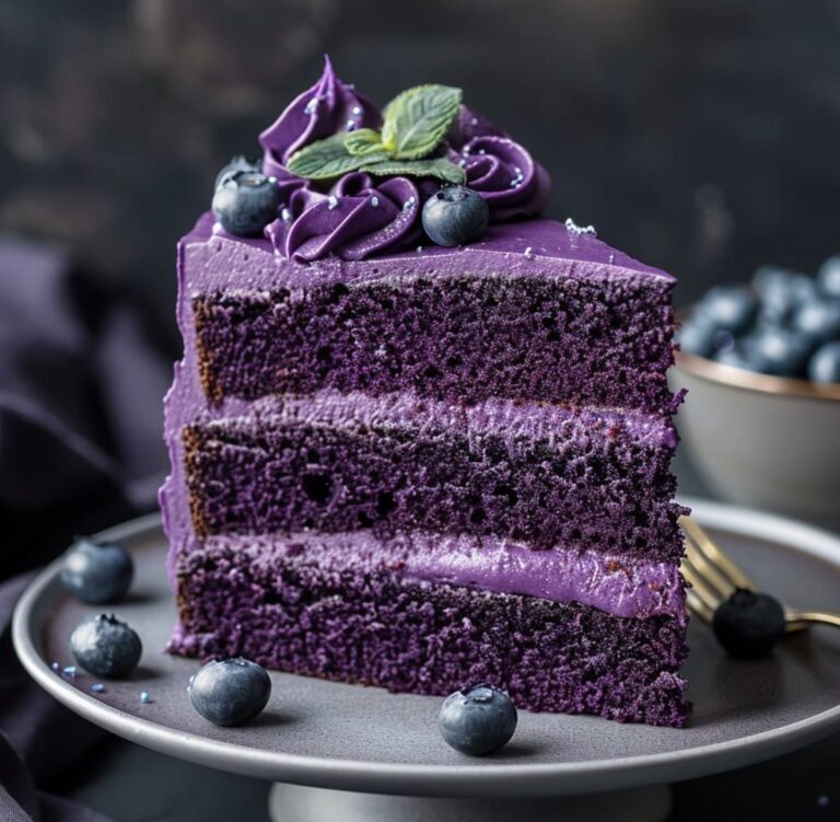 Purple Velvet Cake Recipe