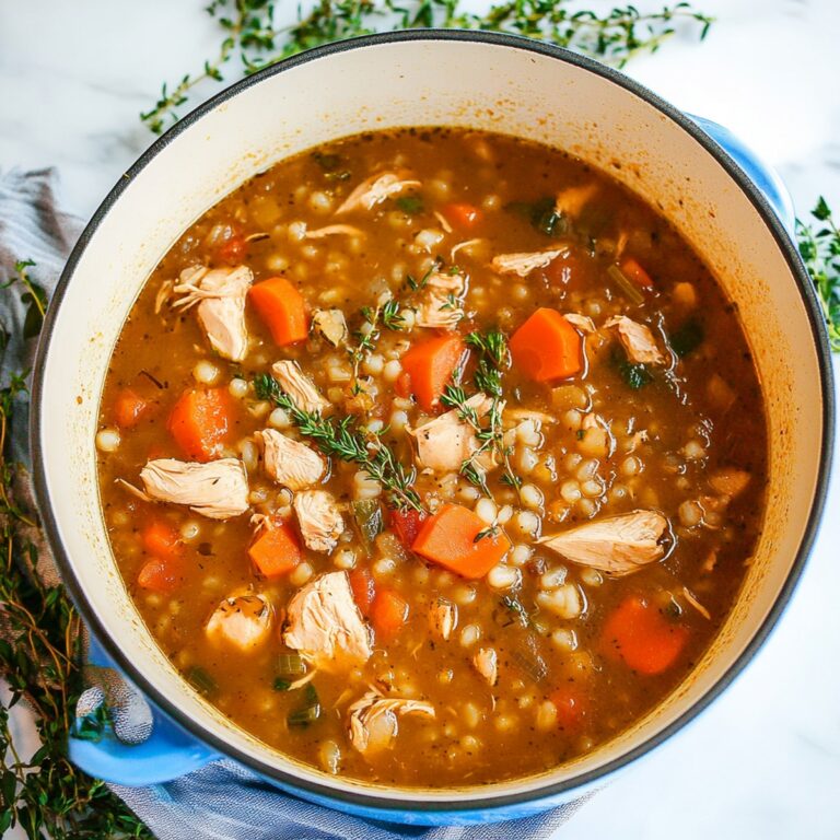 Chicken And Barley Stew Recipe