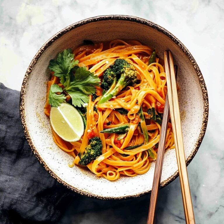 Spicy Red Curry Noodles Recipe
