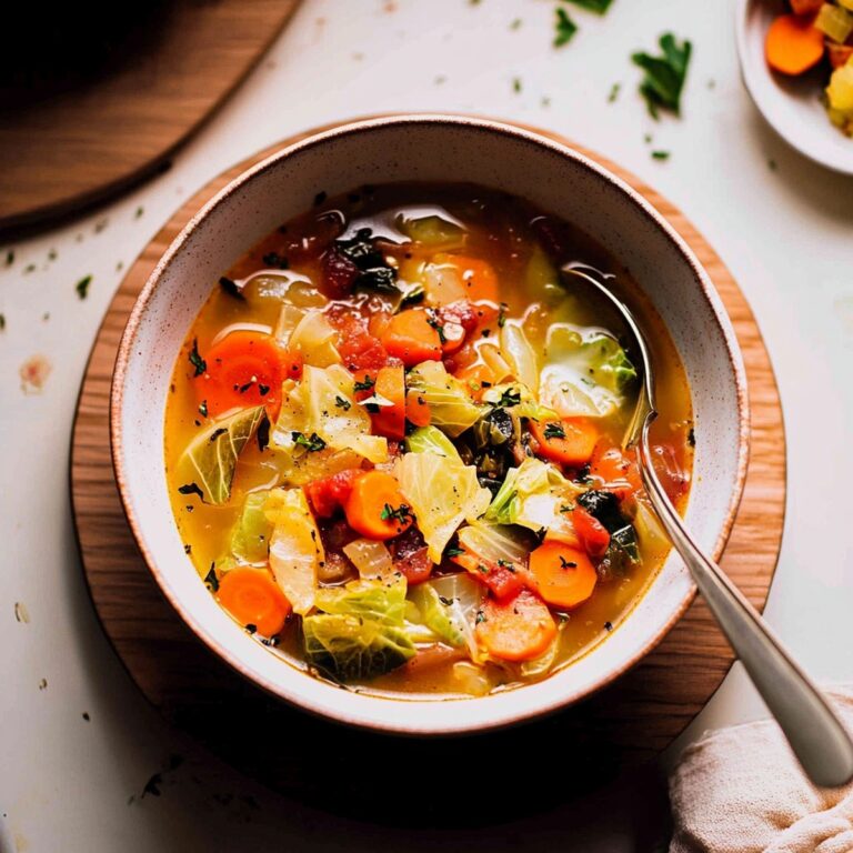 Skinny Cabbage Soup Recipe