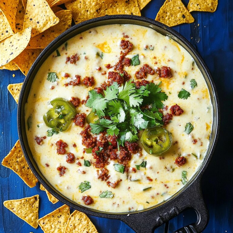 Creamy Chorizo Queso Dip Recipe