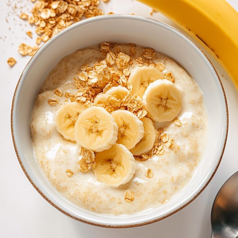 High-Protein Banana Pudding Greek Yogurt Bowl Recipe