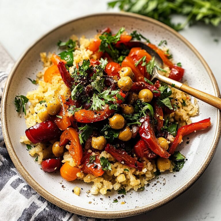 Roasted Red Pepper Salad Recipe