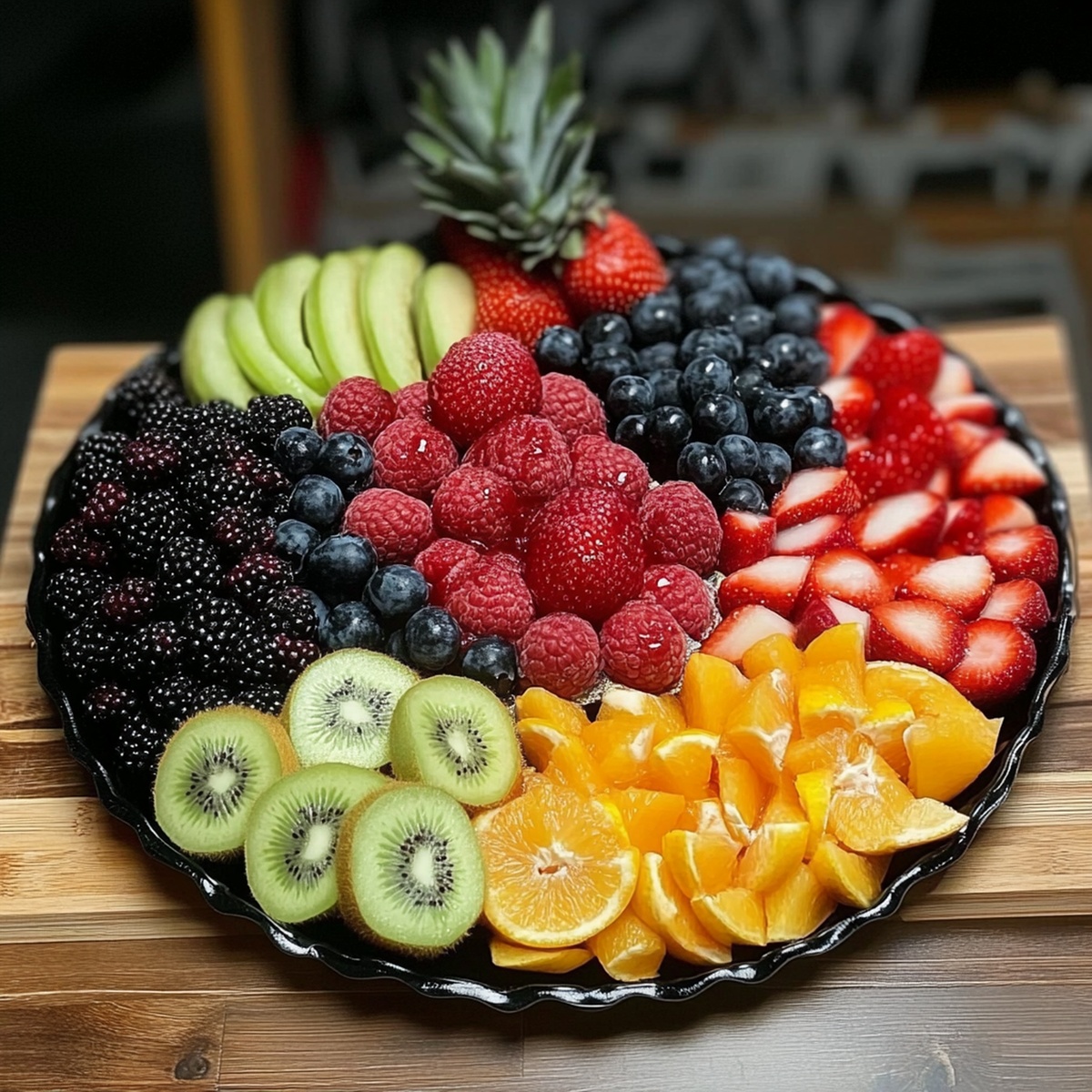 Romantic Valentines Day Fruit Tray Recipe