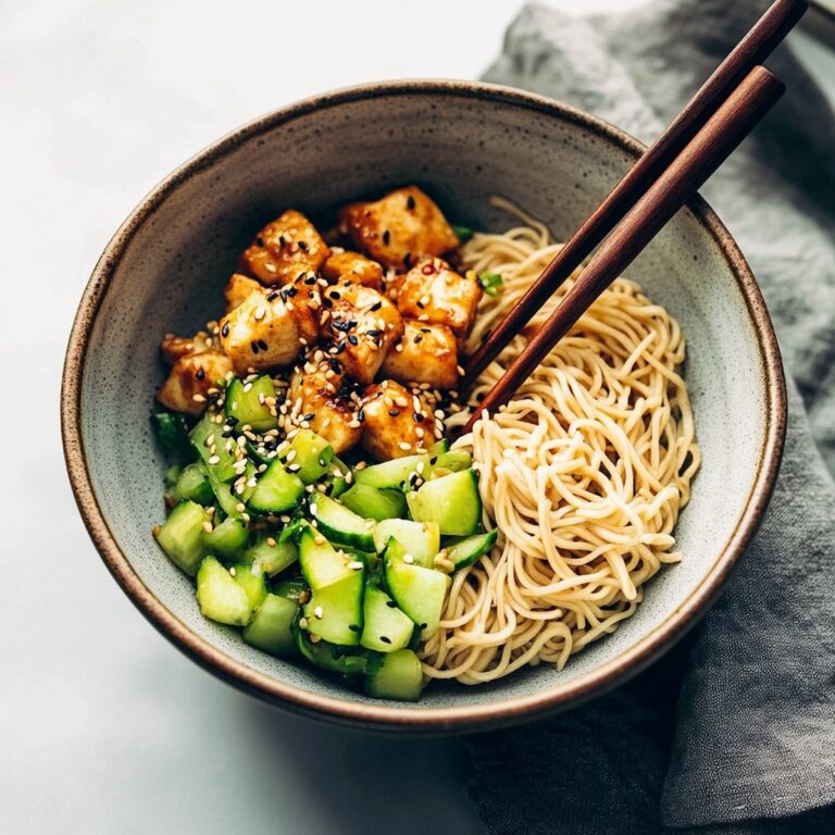 Sesame Noodle Bowls Recipe