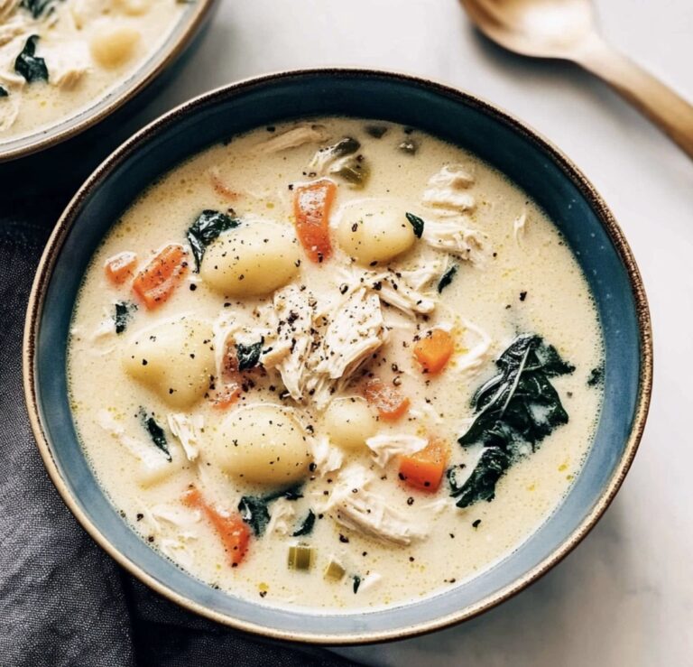 Hearty Crockpot Chicken Gnocchi Soup Recipe
