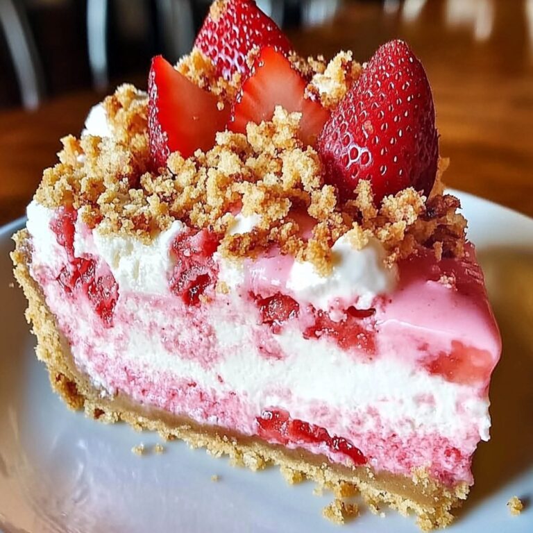 Strawberry Crunch Cheesecake Recipe