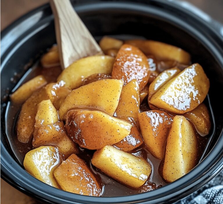 Slow Cooker Cracker Barrel Fried Apples Recipe