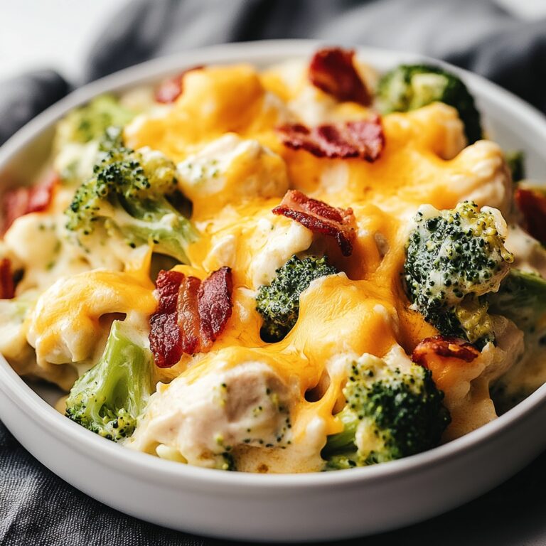 Crispy Broccoli Bacon Cheddar Chicken Recipe