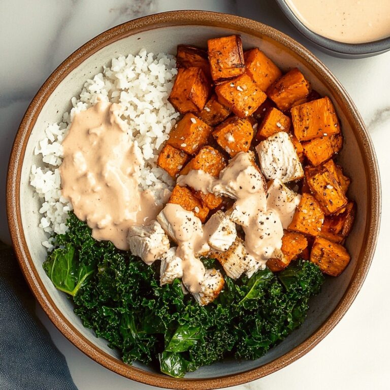 Roasted Sweet Potato, Chicken, Kale, And Rice Bowls For Two Recipe