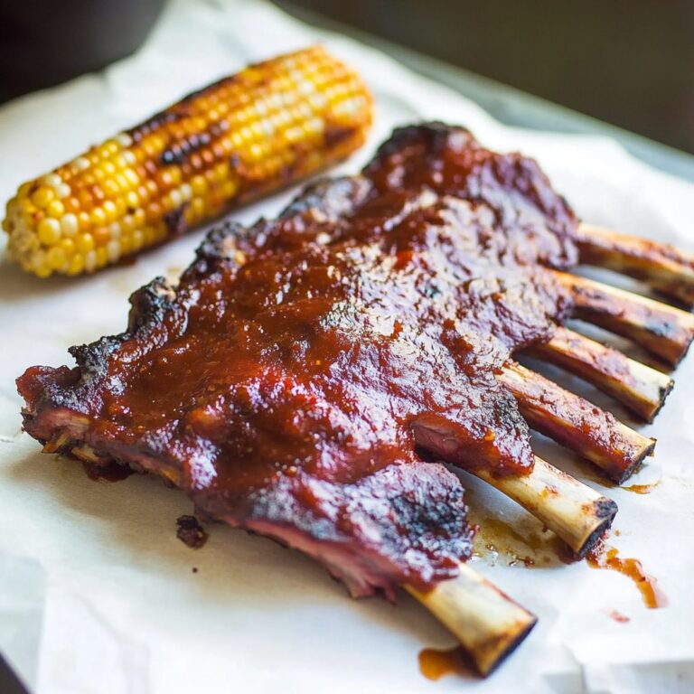 Smoky Traeger Ribs, Bakers, And Corn On The Cob Recipe