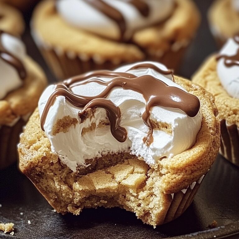 Smores Cookie Cups Recipe