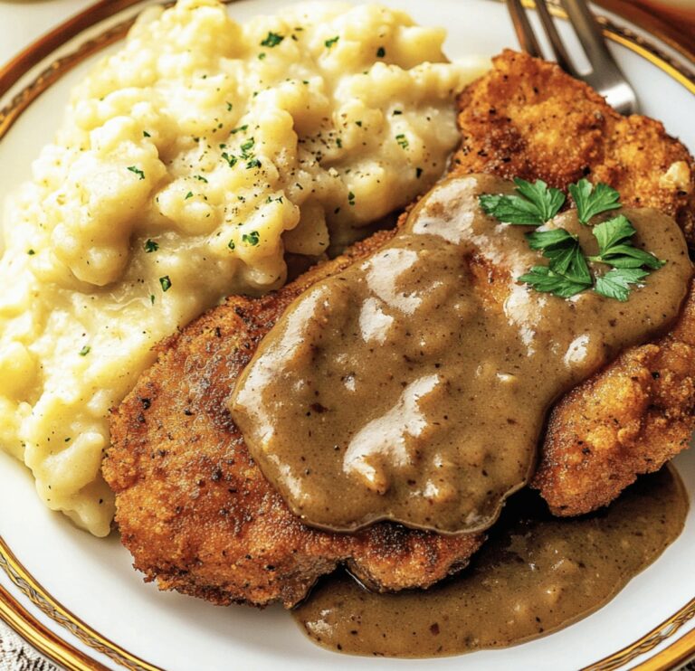 Crispy Breaded Pork Chops And Gravy Recipe