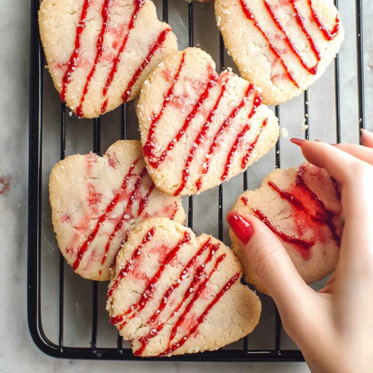 Strawberry Shortbread Cookies Recipe