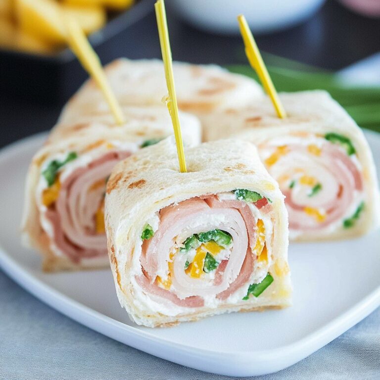 Colorful Pinwheel Sandwich Recipe