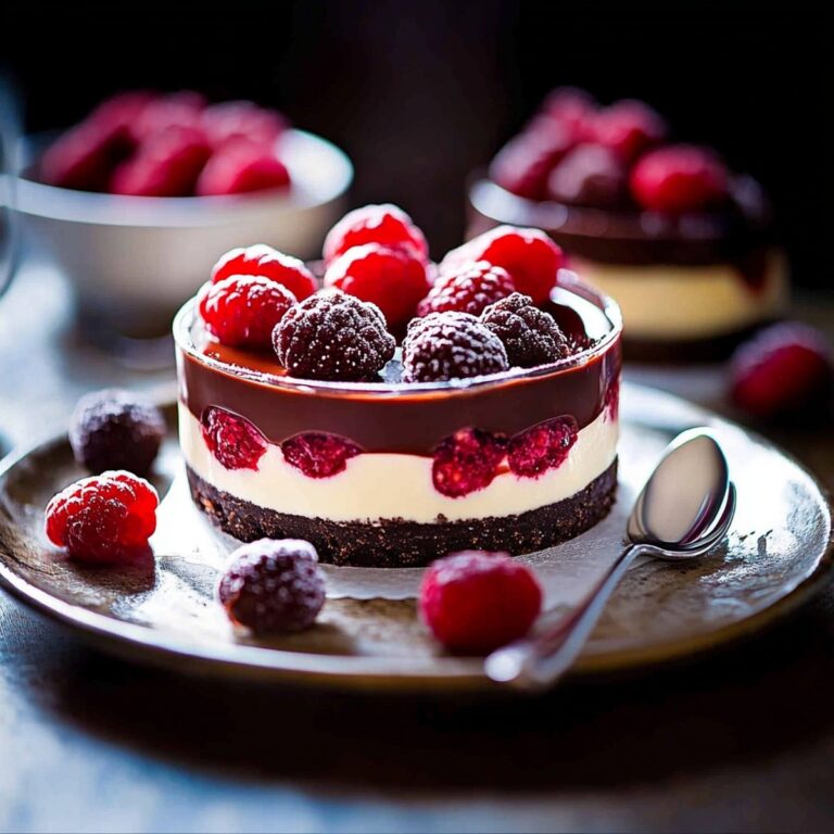 Heavenly Raspberry Chocolate Mousse Cake Recipe