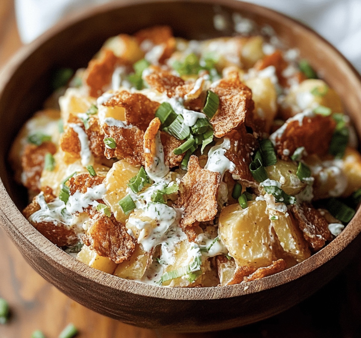 Crispy Smashed Potato Salad Recipe