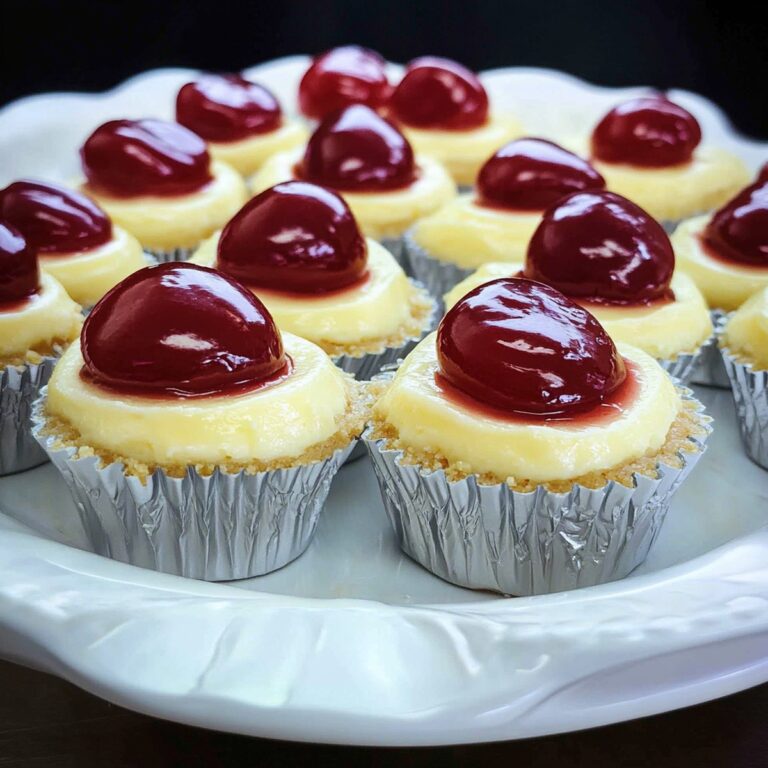 Dreamy Mini Cheesecakes With Vanilla Wafer Crust Recipe