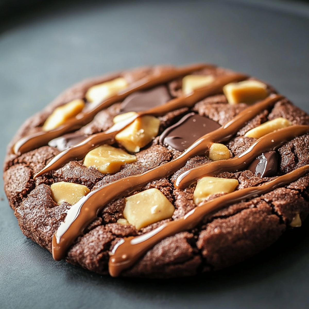 Gooey Peanut Butter Brownie Cookies Recipe