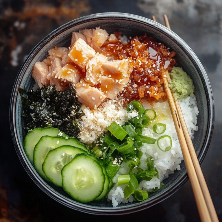 Spicy Tuna Sushi Bowl With Crispy Rice Recipe