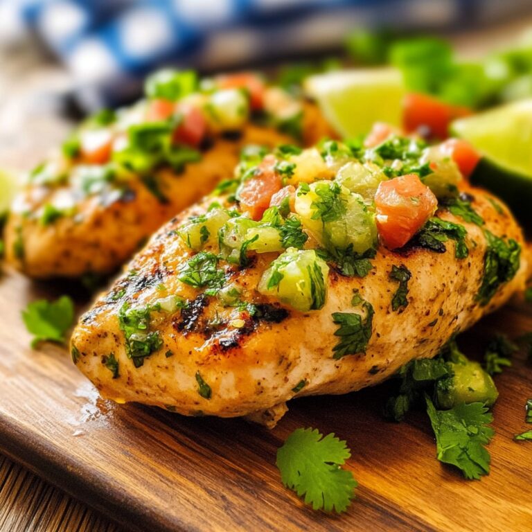 Zesty Cilantro Lime Grilled Chicken Recipe