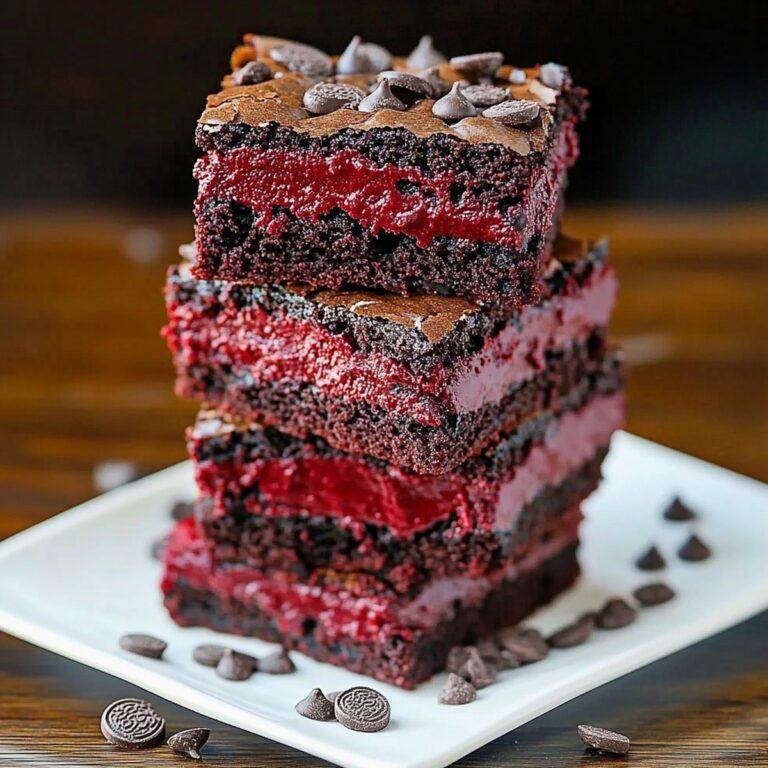 Red Velvet Oreo Brownies Recipe