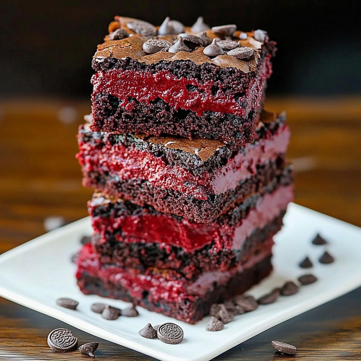 Red Velvet Oreo Brownies Recipe
