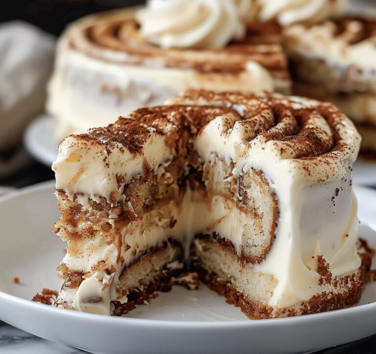 Cinnamon Roll Cake Recipe