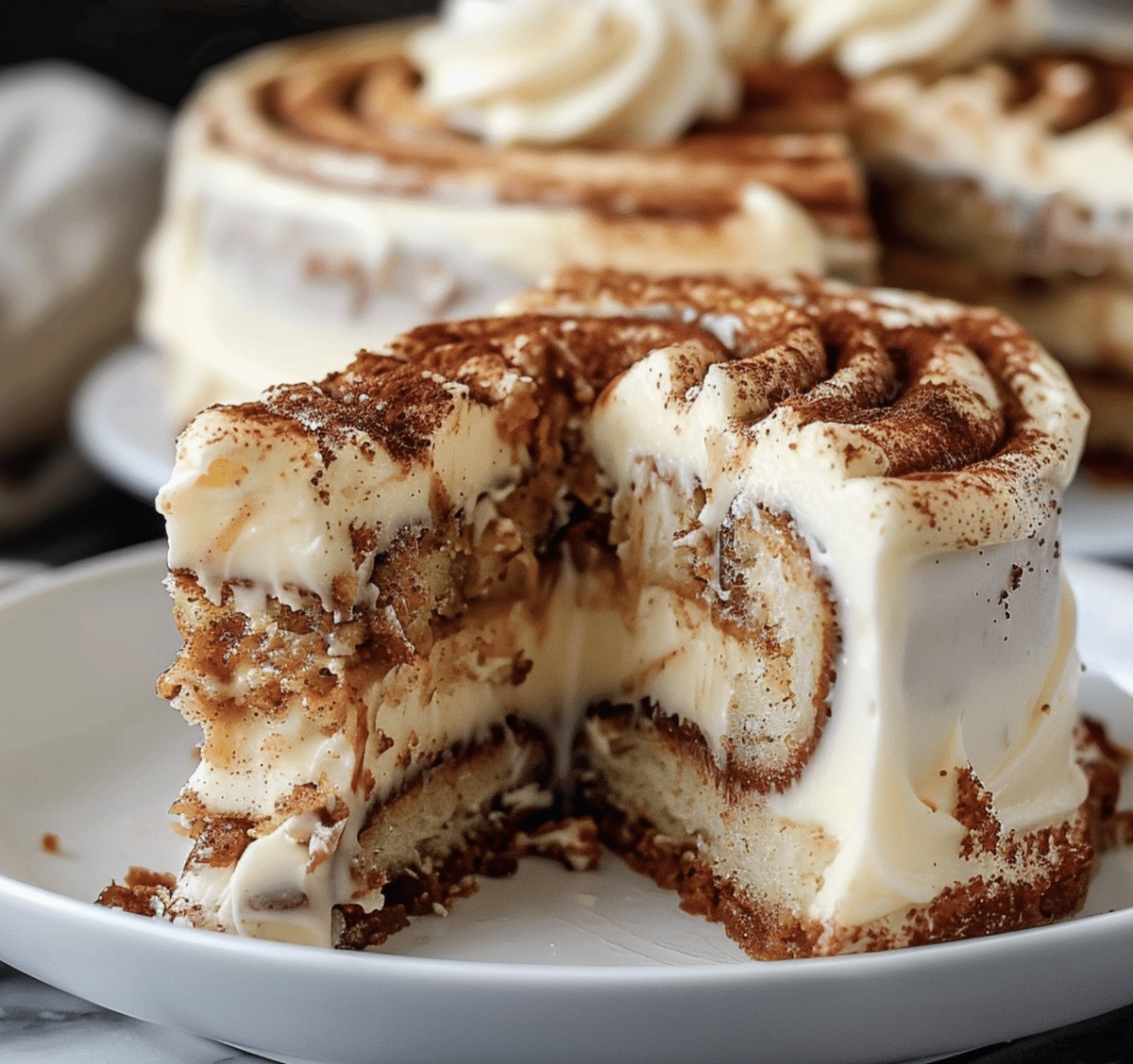 Cinnamon Roll Cake Recipe