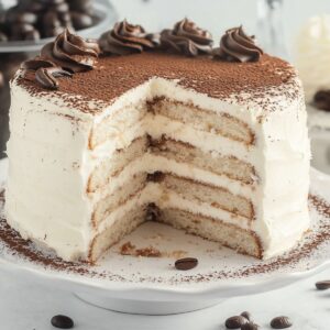 Coffee Tiramisu Cake Recipe