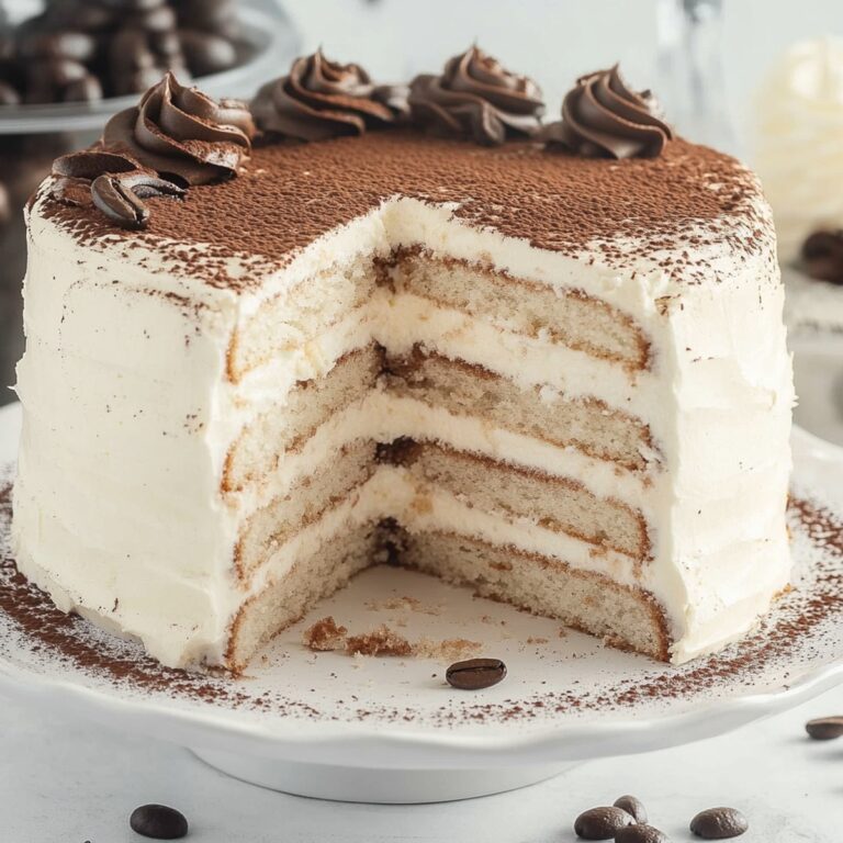 Coffee Tiramisu Cake Recipe