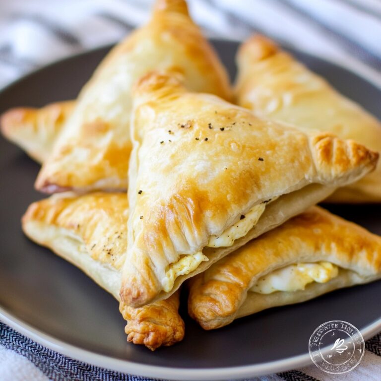 Crispy Bacon And Egg Breakfast Pockets Recipe