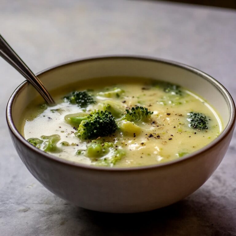 Cozy Broccoli Cheese Soup Recipe