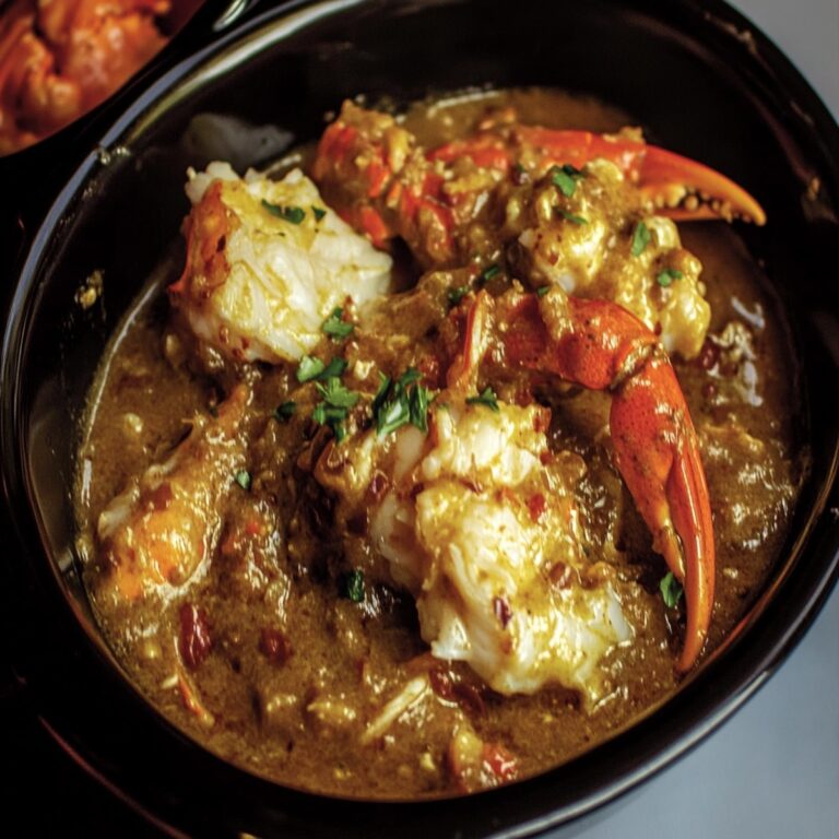 Creamy Butter Garlic Crab Recipe
